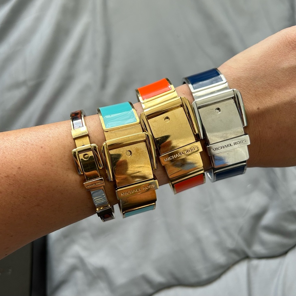 Michael Kors bracelet and earring $28 each